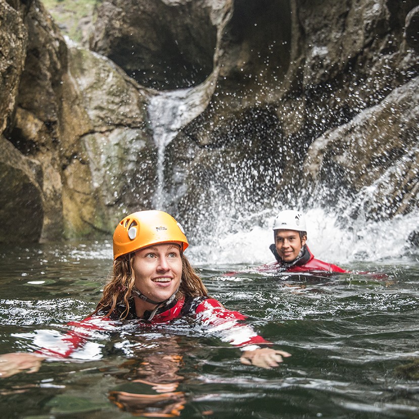 Canyoning in Österreich © SalzburgerLand Tourismus