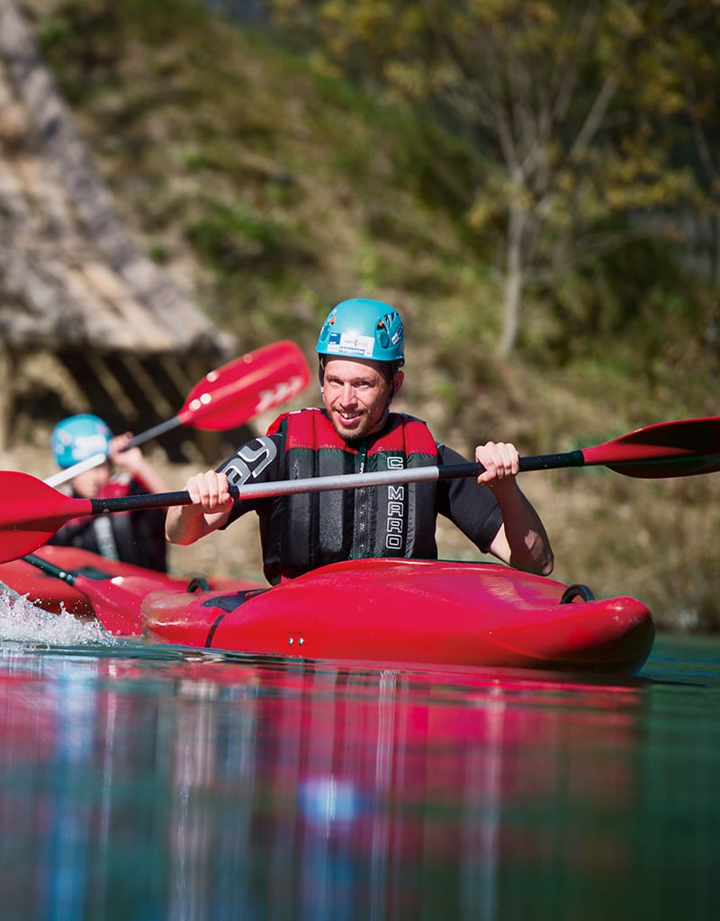 Kajaken in Flachau © Flachau Tourismus