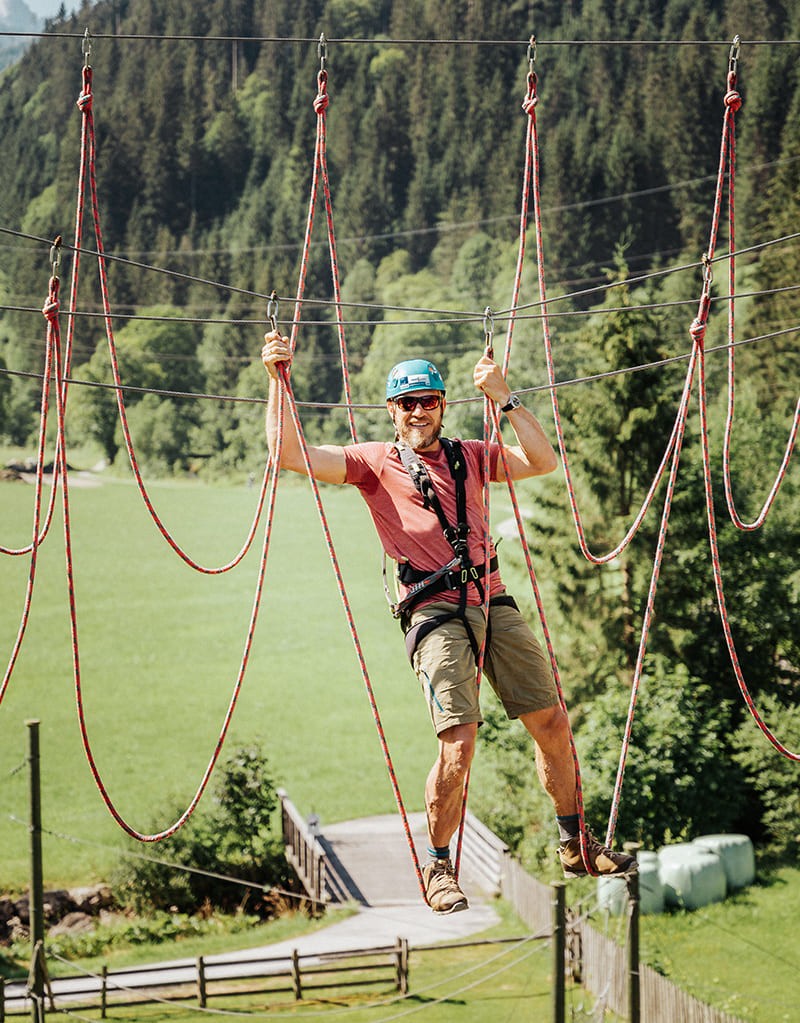 Kletterpark Flachauwinkl © Flachau Tourismus