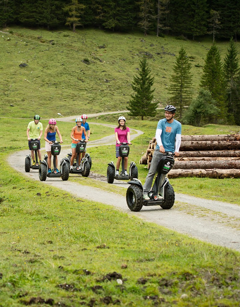 Segway fahren im Sommer und Winter © Flachau Tourismus