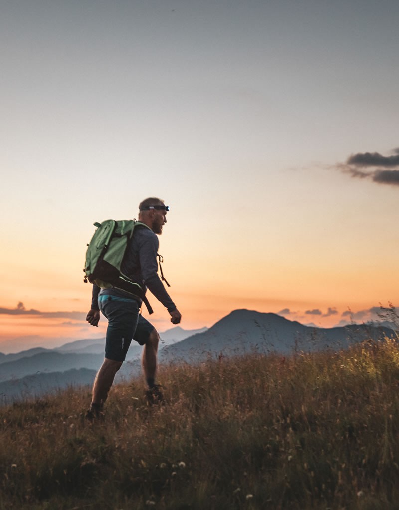 Hermann Maier bei der Sonnenaufgangswanderung © Flachau Tourismus
