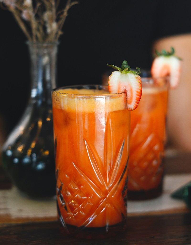 Frisch gepresste Säfte