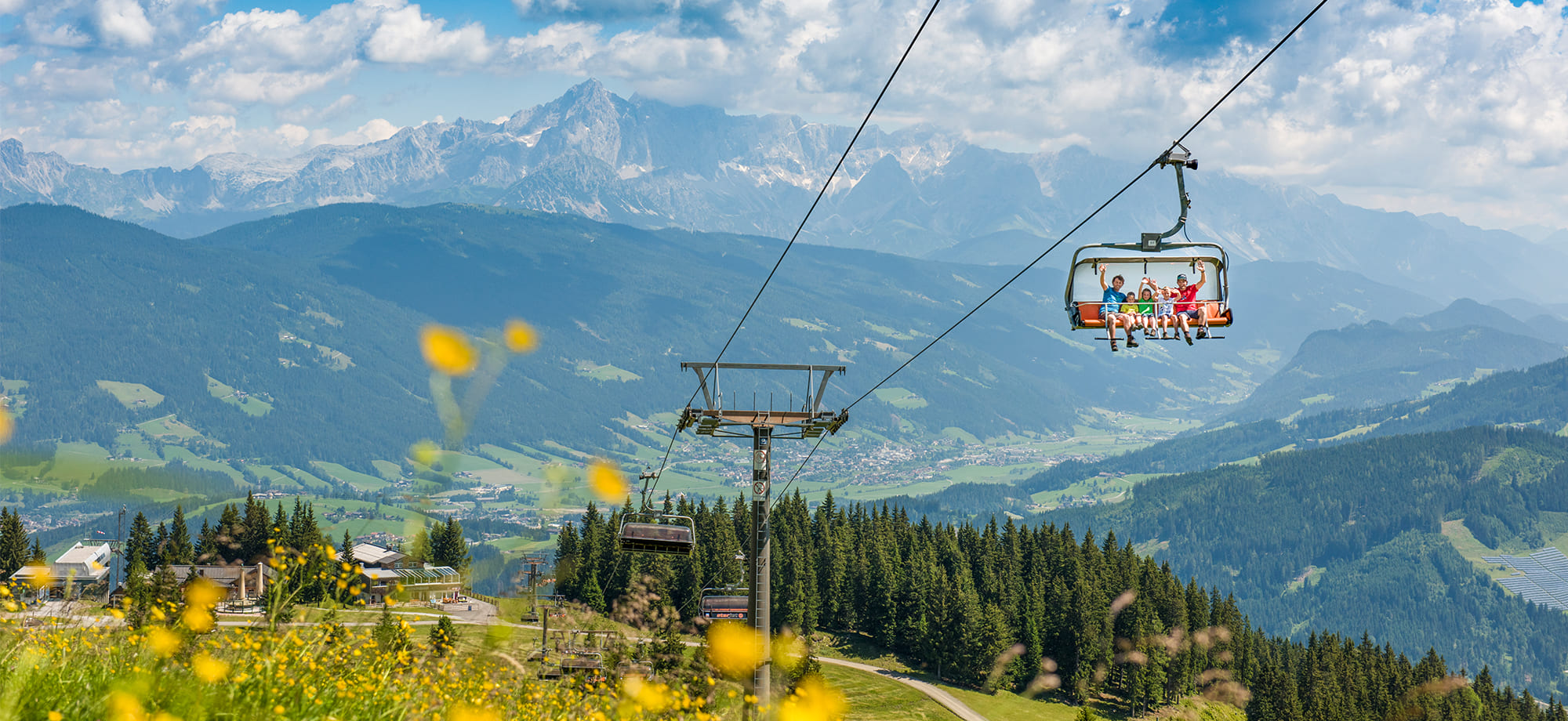 Wetter im Sommer in Flachau © Snow Space Salzburg
