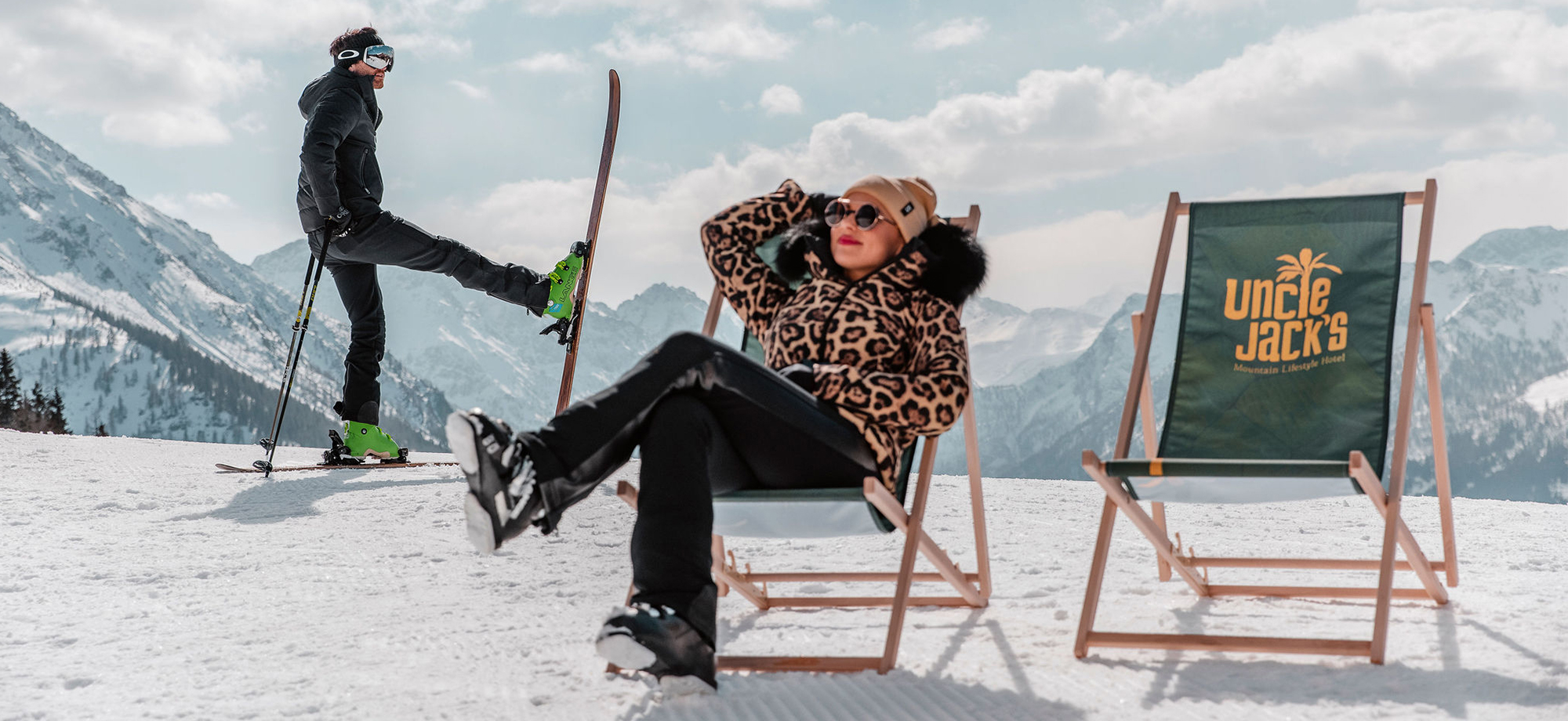Skifahren und Relaxen am Berg in Flachau © Matthias Warter