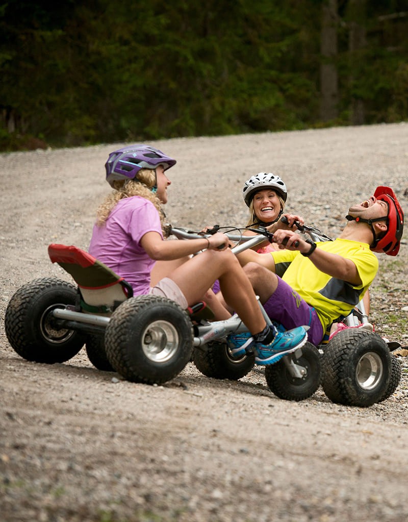 Mountaincart fahren Flachau © Flachau Tourismus 