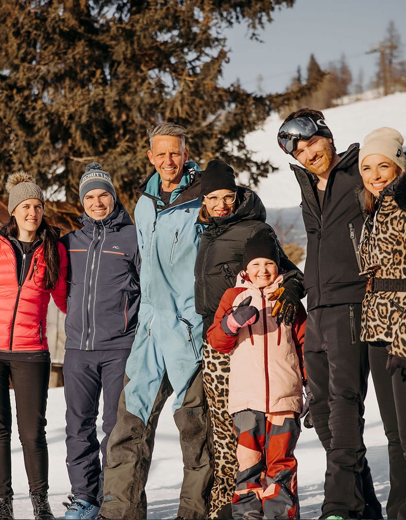 Familie Kaml mit Partner-Betrieb der Schüttalm