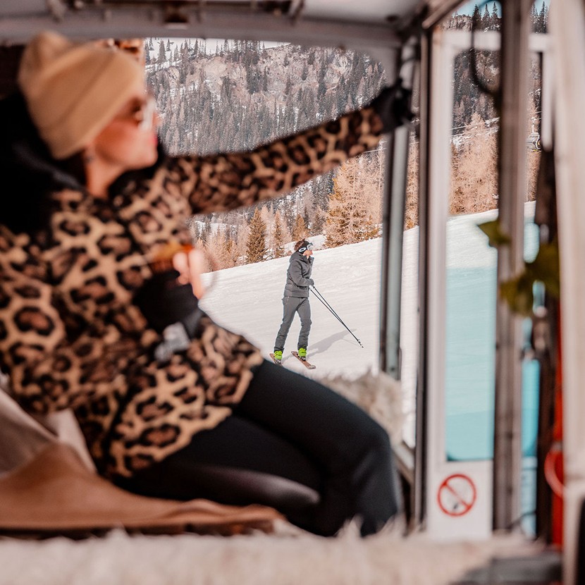 Lässige Hütten und Pisten in Flachau, Salzburger Land © Matthias Warter