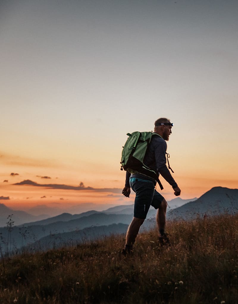 Hermann Maier bei der Sonnenaufgangswanderung © Flachau Tourismus