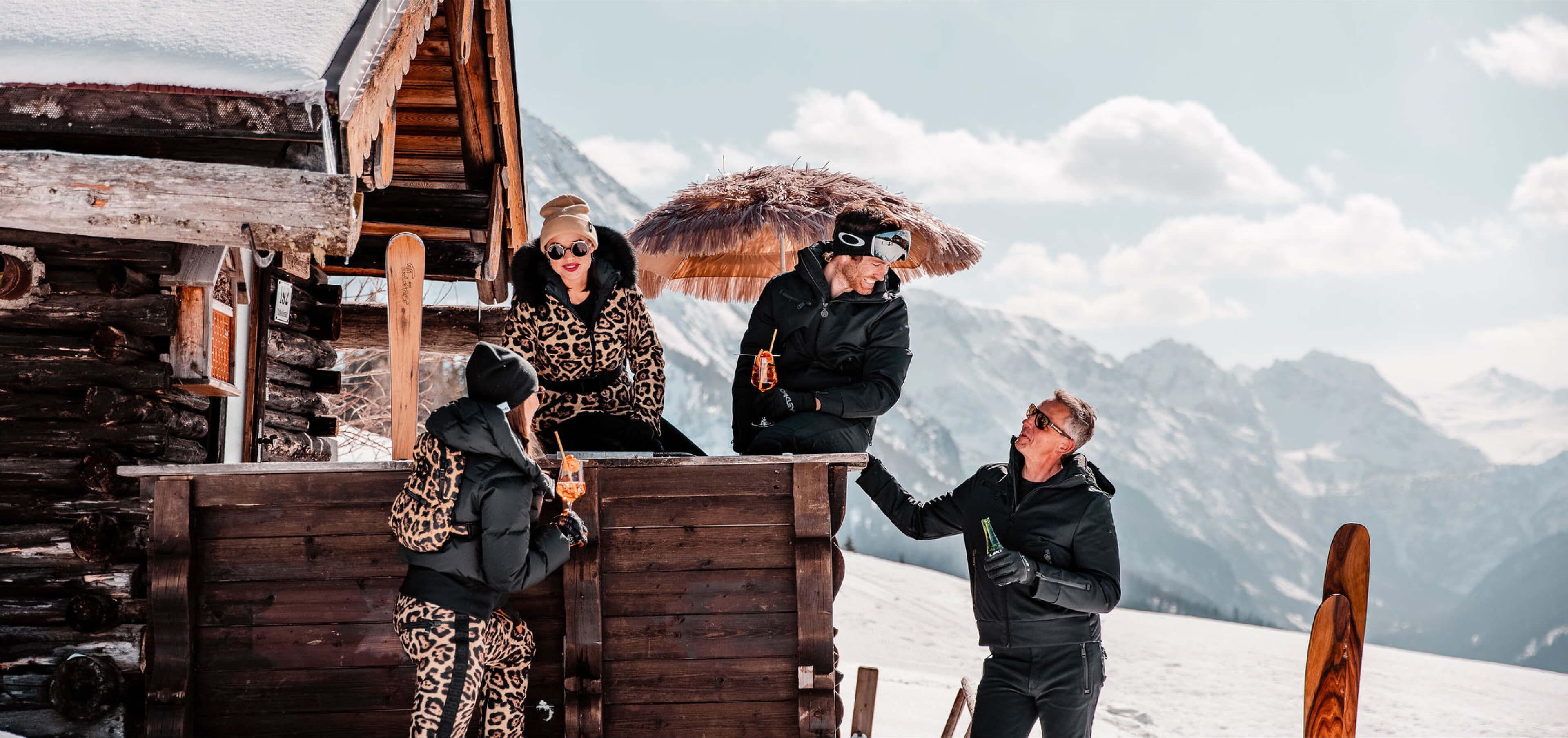 Auf der Alm im Flachau Skiurlaub © Matthias Warter